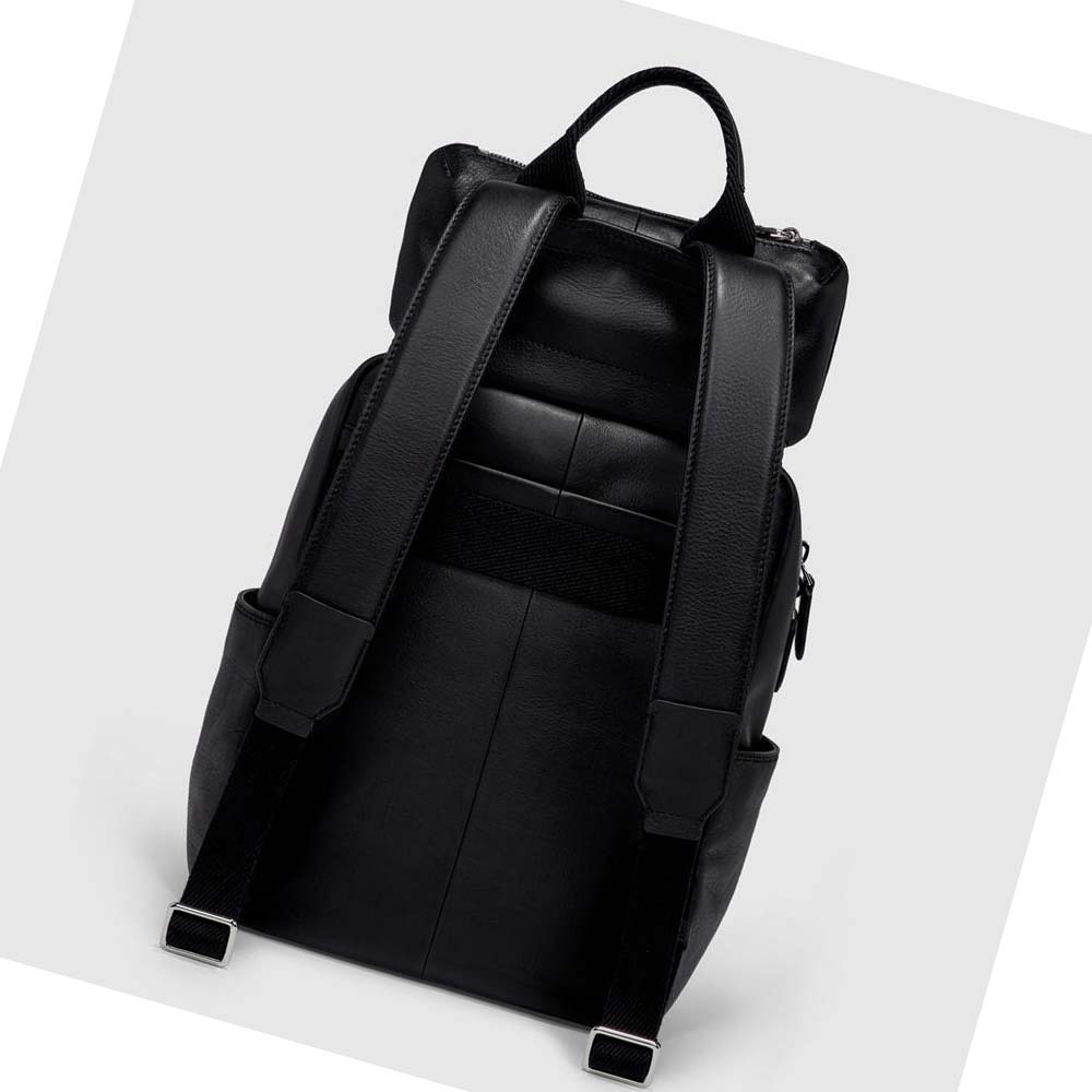 Men's Ecco Journey Pillow Backpacks Black | Canada 678AHK